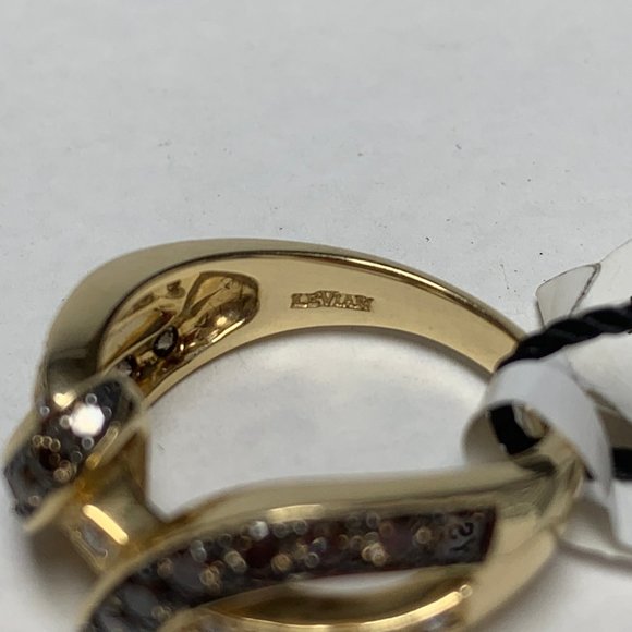 Le Vian Chocolate and Vanilla Diamond Ring - Picture 3 of 12
